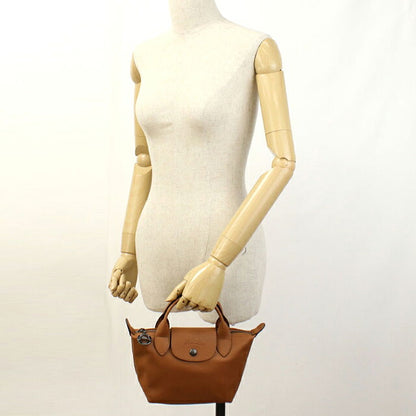 ロンシャン ハンドバッグ レディース ブランド Longchamp 2WAY レザー 1500 ブラウン LON1500191