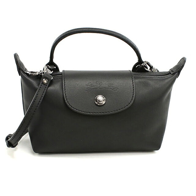 ロンシャン ハンドバッグ レディース ブランド Longchamp 2WAY レザー 34205 ブラック LON34205031