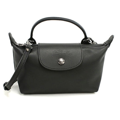 ロンシャン ハンドバッグ レディース ブランド Longchamp 2WAY レザー 34205 ブラック LON34205031