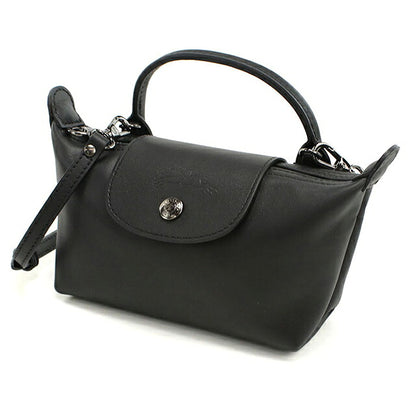 ロンシャン ハンドバッグ レディース ブランド Longchamp 2WAY レザー 34205 ブラック LON34205031