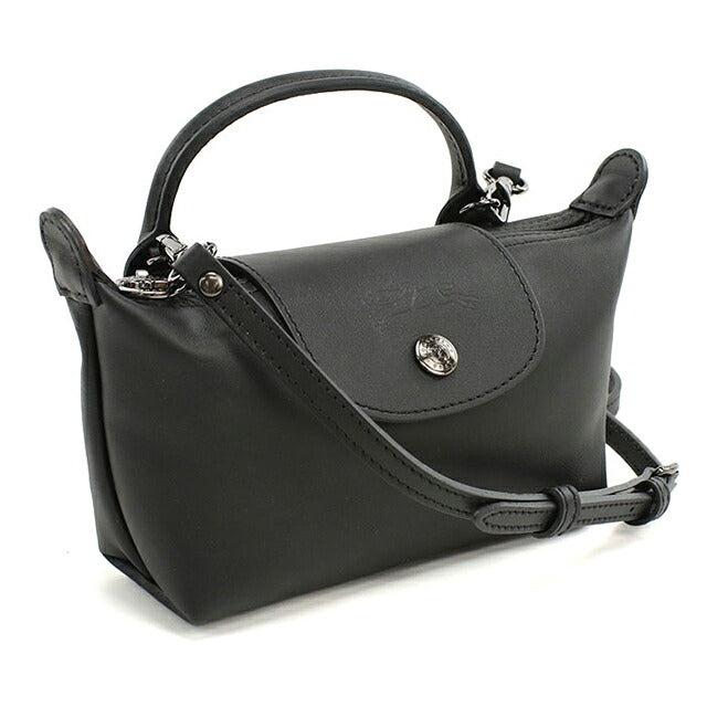 ロンシャン ハンドバッグ レディース ブランド Longchamp 2WAY レザー 34205 ブラック LON34205031