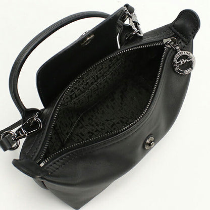 ロンシャン ハンドバッグ レディース ブランド Longchamp 2WAY レザー 34205 ブラック LON34205031
