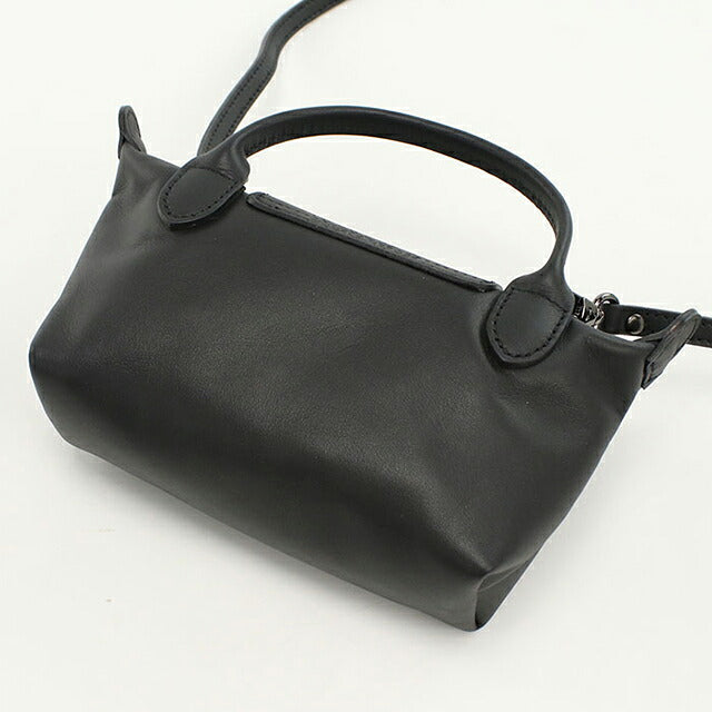 ロンシャン ハンドバッグ レディース ブランド Longchamp 2WAY レザー 34205 ブラック LON34205031