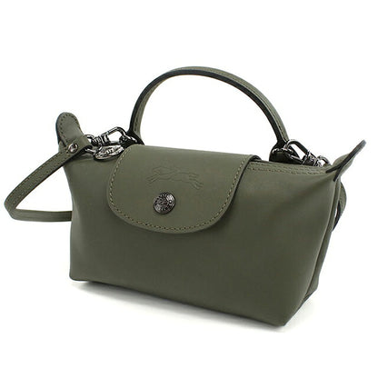 ロンシャン ハンドバッグ レディース ブランド Longchamp 2WAY レザー 34205 カーキ LON34205051
