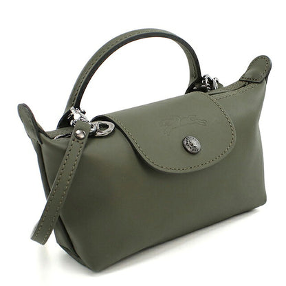 ロンシャン ハンドバッグ レディース ブランド Longchamp 2WAY レザー 34205 カーキ LON34205051