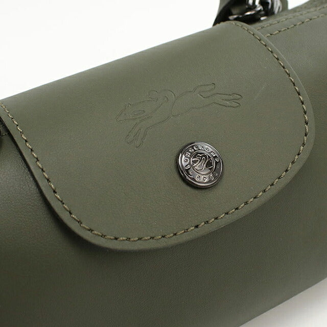 ロンシャン ハンドバッグ レディース ブランド Longchamp 2WAY レザー 34205 カーキ LON34205051