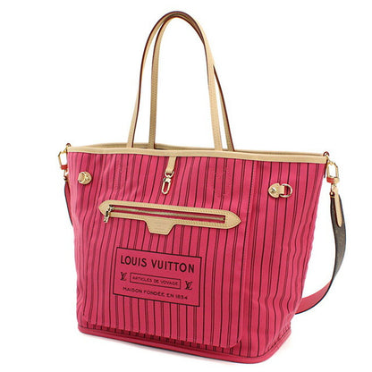 ルイヴィトン トートバッグ レディース ブランド LOUIS VUITTON ネヴァーフル・インサイドアウト MM M12257 ピンク バッグ LOVM12257011