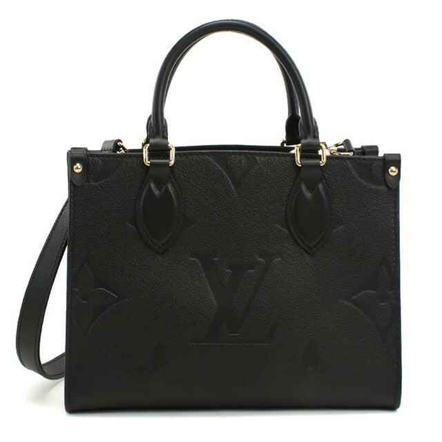 ルイヴィトン トートバッグ レディース ブランド LOUIS VUITTON アンプラント オンザゴー PM M45653 ブラック バッグ LOVM45653011