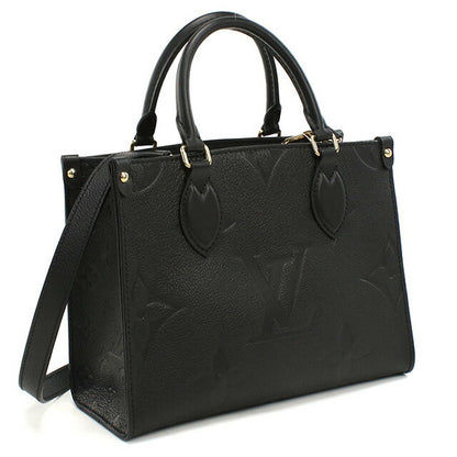 ルイヴィトン トートバッグ レディース ブランド LOUIS VUITTON アンプラント オンザゴー PM M45653 ブラック バッグ LOVM45653011