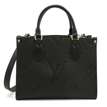 ルイヴィトン トートバッグ レディース ブランド LOUIS VUITTON アンプラント オンザゴー PM M45653 ブラック バッグ LOVM45653011