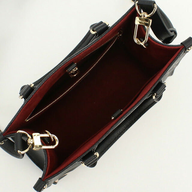 ルイヴィトン トートバッグ レディース ブランド LOUIS VUITTON バイカラーモノグラム・アンプラント オンザゴー PM M45659 ブラック LOVM45659011
