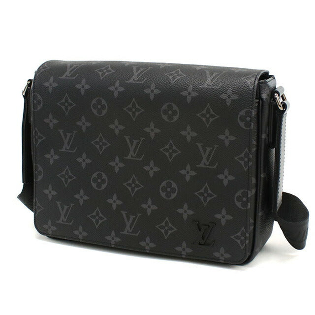 ルイヴィトン 斜め掛け ショルダーバッグ メンズ ブランド LOUIS VUITTON ディストリクト PM NV3 M46255 ブラック バッグ LOVM46255011