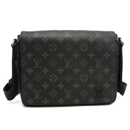 ルイヴィトン 斜め掛け ショルダーバッグ メンズ ブランド LOUIS VUITTON ディストリクト PM NV3 M46255 ブラック バッグ LOVM46255011