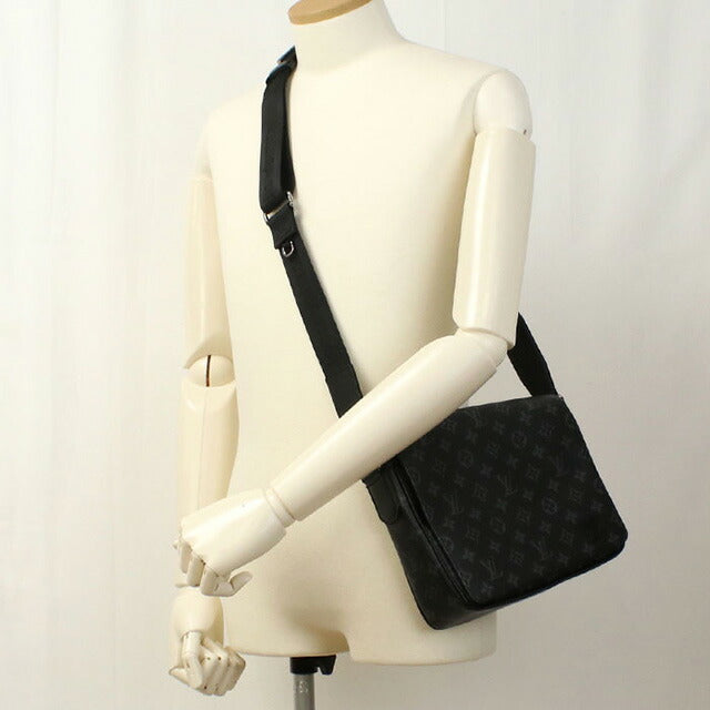 ルイヴィトン 斜め掛け ショルダーバッグ メンズ ブランド LOUIS VUITTON ディストリクト PM NV3 M46255 ブラック バッグ LOVM46255011