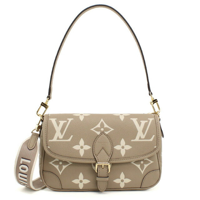 ルイヴィトン ショルダーバッグ レディース ブランド LOUIS VUITTON バイカラーモノグラム・アンプラント ディアヌ M46583 ベージュ LOVM46583011