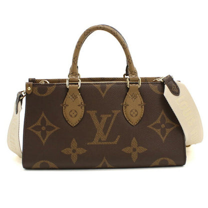 ルイヴィトン ハンドバッグ レディース ブランド LOUIS VUITTON モノグラム・リバース オンザゴー EW M46653 ブラウン バッグ LOVM46653011