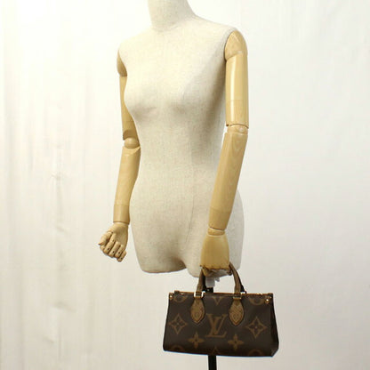 ルイヴィトン ハンドバッグ レディース ブランド LOUIS VUITTON モノグラム・リバース オンザゴー EW M46653 ブラウン バッグ LOVM46653011