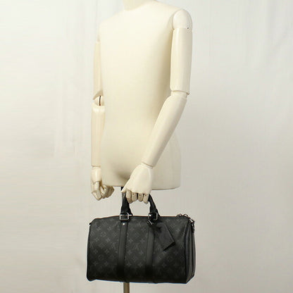 ルイヴィトン ミニボストン メンズ ブランド LOUIS VUITTON エクリプス キーポル・バンドリエール 35 M46655 グレー バッグ LOVM46655011