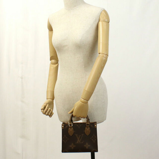ルイヴィトン ハンドバッグ レディース ブランド LOUIS VUITTON オンザゴー BB M46839 ブラウン バッグ LOVM46839011