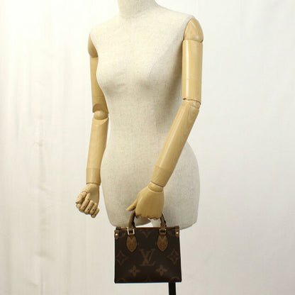 ルイヴィトン ハンドバッグ レディース ブランド LOUIS VUITTON オンザゴー BB M46839 ブラウン バッグ LOVM46839011