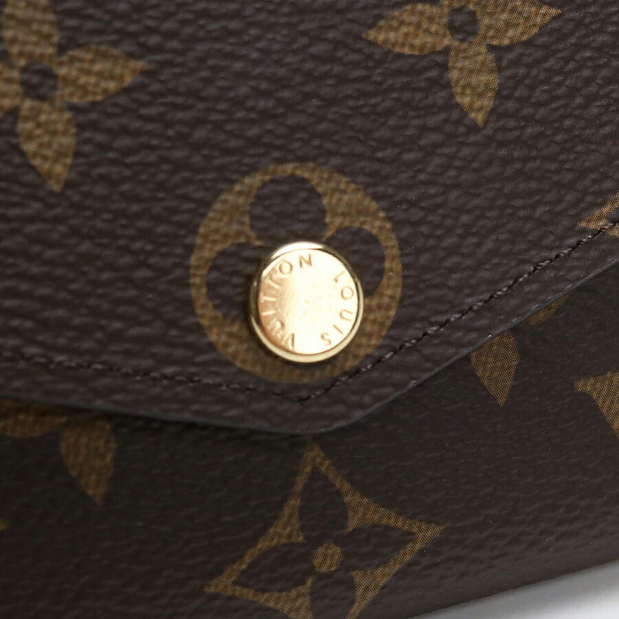 ルイヴィトン 長財布ニ折小銭入付き レディース ブランド LOUIS VUITTON モノグラム M62236 ブラウン 財布 LOVM62236011
