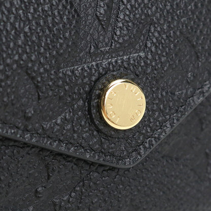 ルイヴィトン 三折財布小銭入付き レディース ブランド LOUIS VUITTON アンプラント M62935 ブラック 財布 LOVM62935011