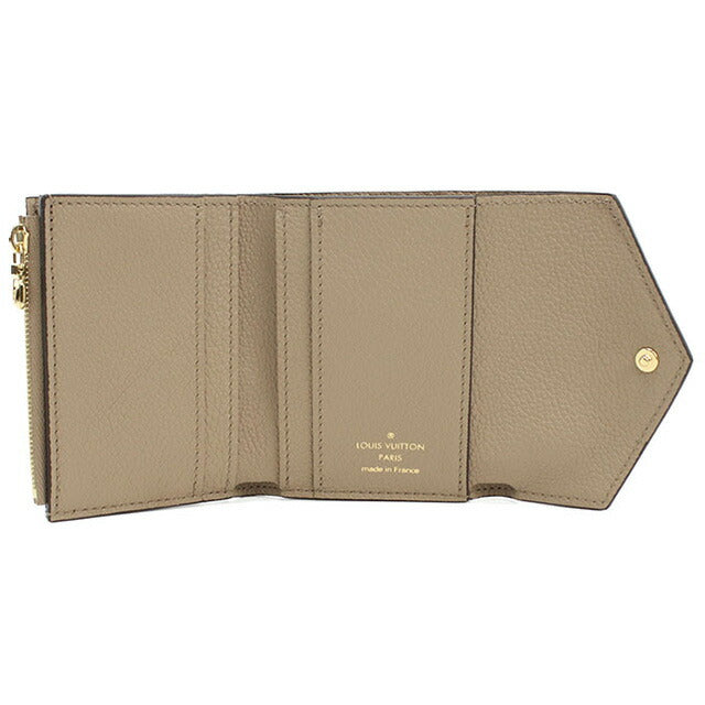 ルイヴィトン 三折財布小銭入付き レディース ブランド LOUIS VUITTON アンプラント ポルトフォイユ・ゾエ M69800 グレー 財布 LOVM69800011