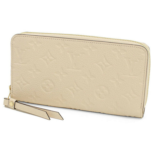 ルイヴィトン 長財布ラウンドファスナー レディース ブランド LOUIS VUITTON アンプラント ジッピー・ウォレット M82212 ベージュ 財布 LOVM82212011