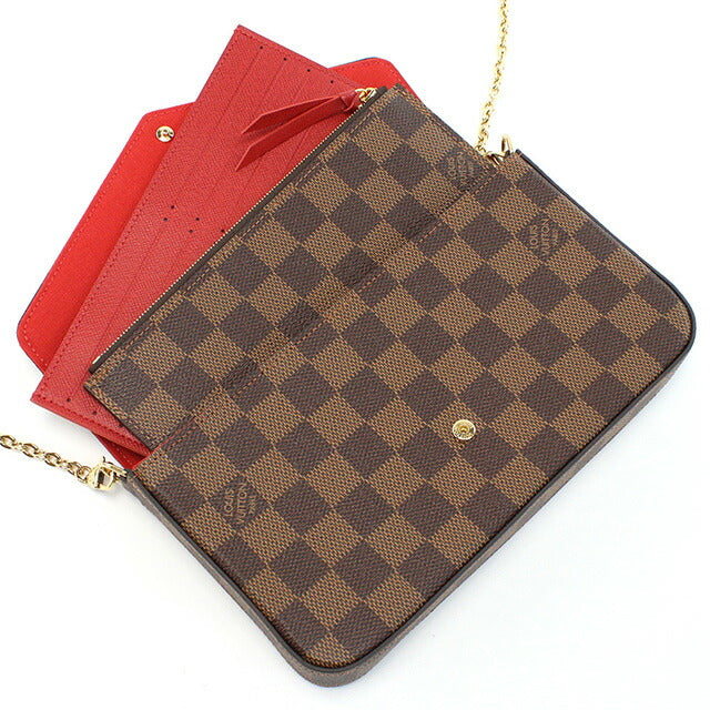 ルイ・ヴィトン ショルダー レディース ブランド LOUIS VUITTON ダミエ フランス N40492 ブラウン系 バッグ LOVN40492011