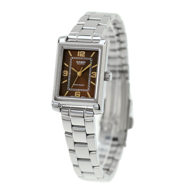 カシオ チープカシオ CASIO クォーツ 電池式 LTP-1234DD-5A スタンダード 海外モデル レディース チプカシ 腕時計 ブランド カシオ casio アナログ ブラウン LTP-1234DD-5ADF