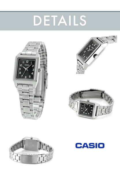 Casio Standard Quartz Battery Operated LTP-B150DA-M Overseas Model Ladies Chipkashi Watch Brand Analog Black Red White Navy Champagne Gold Black Selectable Model Stylish Waterproof Light Delicate Cute Present Women Practical
