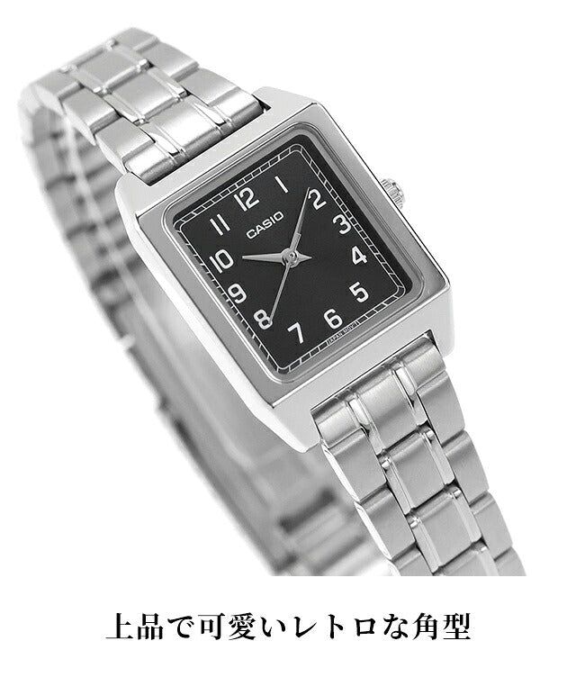 Casio Standard Quartz Battery Operated LTP-B150DA-M Overseas Model Ladies Chipkashi Watch Brand Analog Black Red White Navy Champagne Gold Black Selectable Model Stylish Waterproof Light Delicate Cute Present Women Practical
