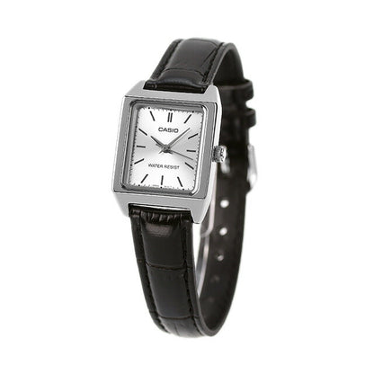 カシオ CASIO LTP-V007L-7E1 チプカシ 海外モデル レディース 腕時計 ブランド カシオ casio アナログ シルバー ブラック 黒 LTP-V007L-7E1DF