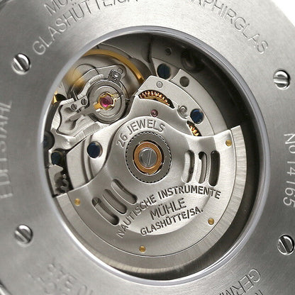 ミューレ・グラスヒュッテ 29er Big 自動巻き 腕時計 ブランド メンズ Muhle Glashutte M1-25-33-MB ブラック 黒 ドイツ製 M1-25-33-MB