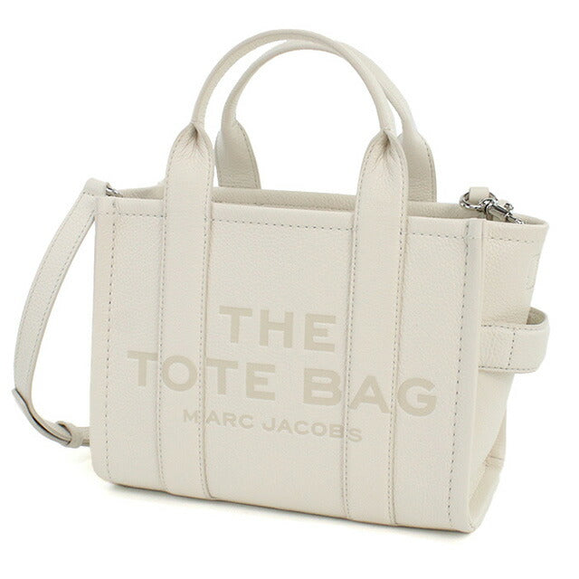 マーク・ジェイコブス トートバッグ レディース ブランド MARC JACOBS MINI TRAVELER TOTE レザー ベトナム H009L01SP21 COTTON-SILVER バッグ MAJ009L01SP21011