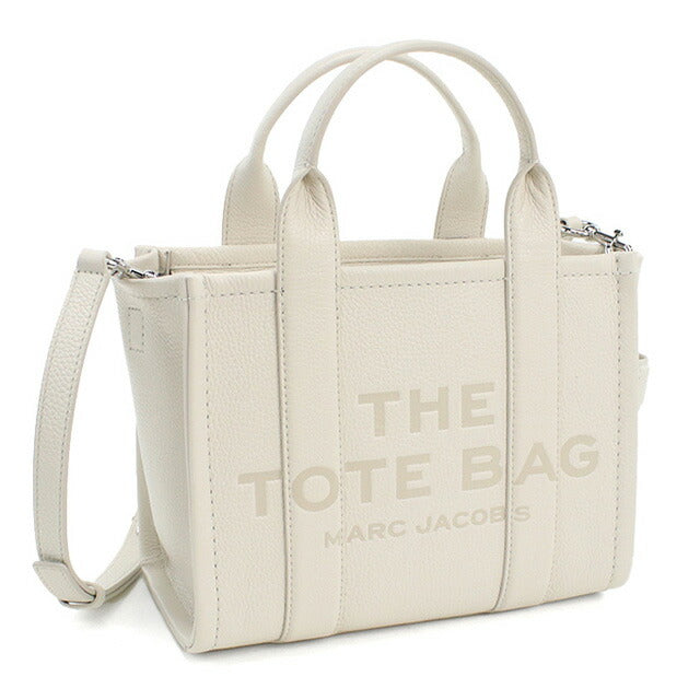 マーク・ジェイコブス トートバッグ レディース ブランド MARC JACOBS MINI TRAVELER TOTE レザー ベトナム H009L01SP21 COTTON-SILVER バッグ MAJ009L01SP21011