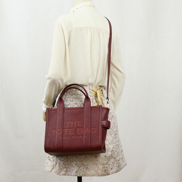 マーク・ジェイコブス トートバッグ レディース ブランド MARC JACOBS MINI TRAVELER TOTE レザー ベトナム H009L01SP21 CHERRY MAJ009L01SP21041