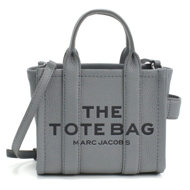 マーク・ジェイコブス トートバッグ レディース ブランド MARC JACOBS THE MICRO TOTE レザー ベトナム H053L01RE22 WOLF GREY グレー系 バッグ MAJ053L01RE22041