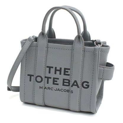 マーク・ジェイコブス トートバッグ レディース ブランド MARC JACOBS THE MICRO TOTE レザー ベトナム H053L01RE22 WOLF GREY グレー系 バッグ MAJ053L01RE22041