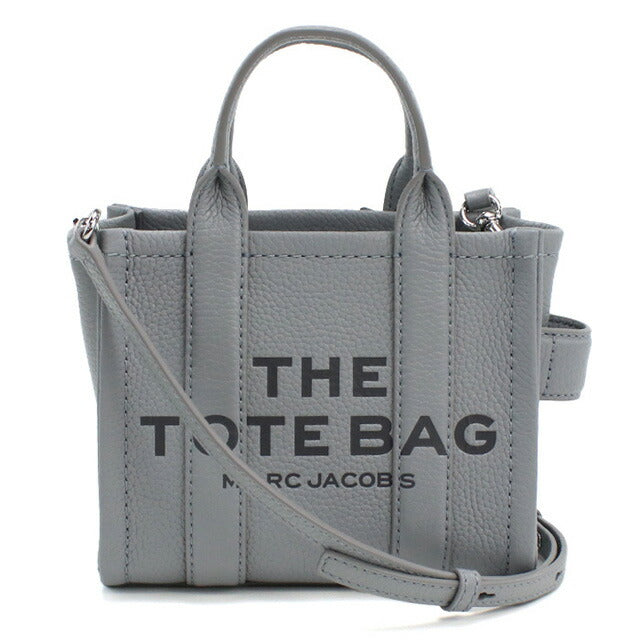 マーク・ジェイコブス トートバッグ レディース ブランド MARC JACOBS THE MICRO TOTE レザー ベトナム H053L01RE22 WOLF GREY グレー系 バッグ MAJ053L01RE22041