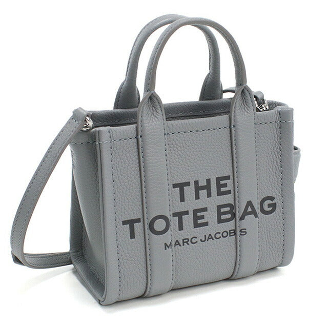 マーク・ジェイコブス トートバッグ レディース ブランド MARC JACOBS THE MICRO TOTE レザー ベトナム H053L01RE22 WOLF GREY グレー系 バッグ MAJ053L01RE22041