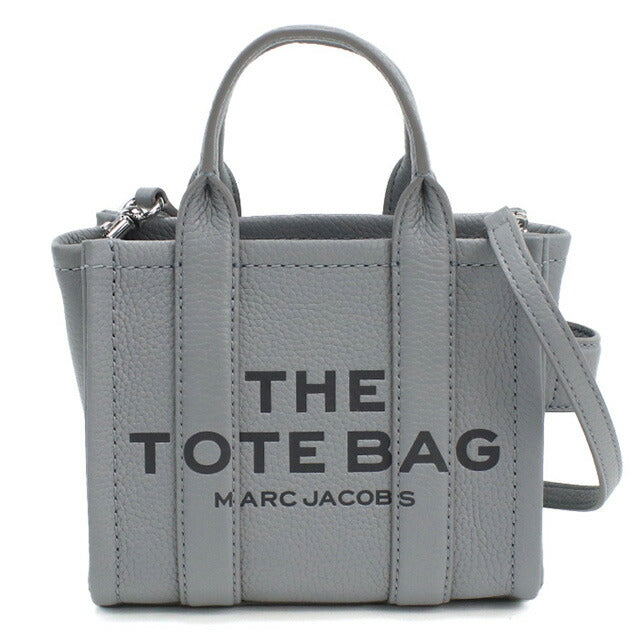 マーク・ジェイコブス トートバッグ レディース ブランド MARC JACOBS THE MICRO TOTE レザー ベトナム H053L01RE22 WOLF GREY グレー系 バッグ MAJ053L01RE22041