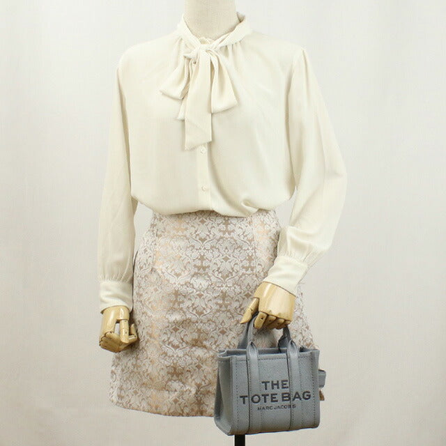マーク・ジェイコブス トートバッグ レディース ブランド MARC JACOBS THE MICRO TOTE レザー ベトナム H053L01RE22 WOLF GREY グレー系 バッグ MAJ053L01RE22041