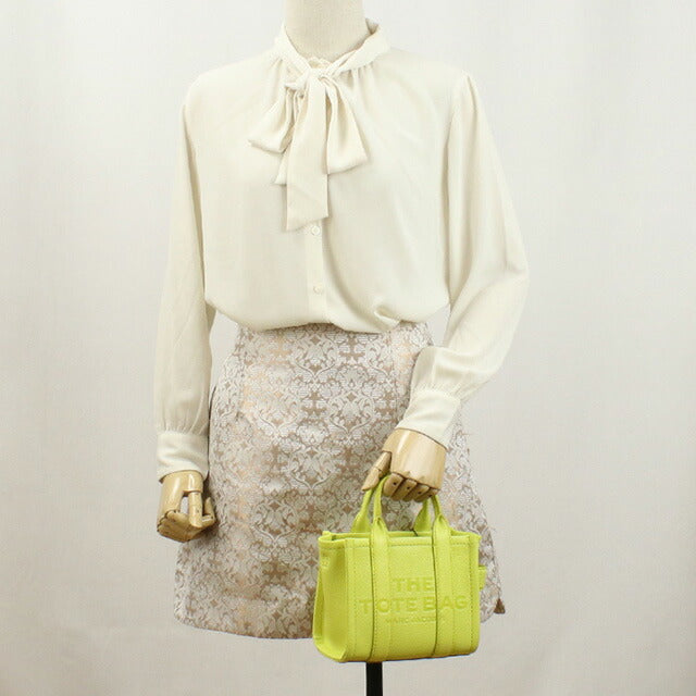 マーク・ジェイコブス トートバッグ レディース ブランド MARC JACOBS THE MICRO TOTE レザー ベトナム H053L01RE22 LIMONCELLO MAJ053L01RE22101