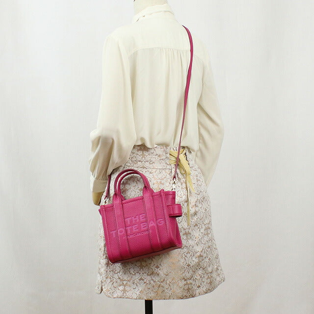 マーク・ジェイコブス トートバッグ レディース ブランド MARC JACOBS THE MICRO TOTE レザー ベトナム H053L01RE22 LIPSTICK MAJ053L01RE22111