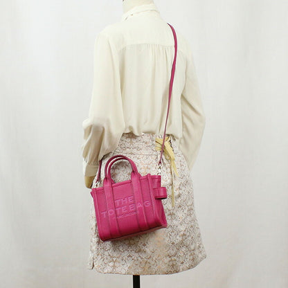 マーク・ジェイコブス トートバッグ レディース ブランド MARC JACOBS THE MICRO TOTE レザー ベトナム H053L01RE22 LIPSTICK MAJ053L01RE22111
