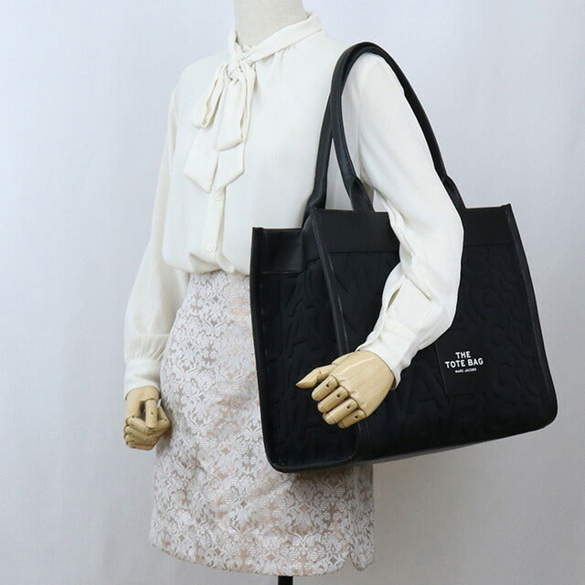 マーク・ジェイコブス トートバッグ レディース ブランド MARC JACOBS THE LARGE TOTE ベトナム 2P3HTT009H02 BLACK ブラック バッグ MAJ2P3HTT009H02011