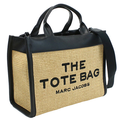 マーク・ジェイコブス トートバッグ レディース ブランド MARC JACOBS THE STRAW TOTE ベトナム 2P3HTT014H02 NATURAL ベージュ系　バッグ MAJ2P3HTT014H02011