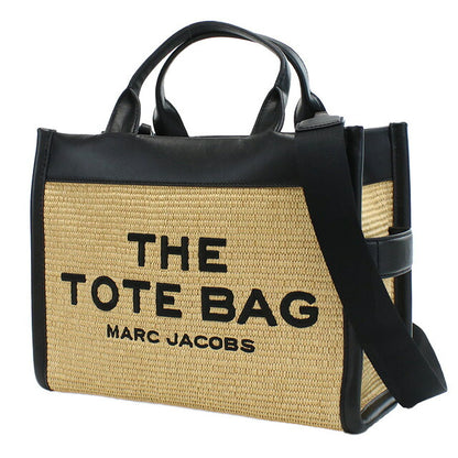 マーク・ジェイコブス トートバッグ レディース ブランド MARC JACOBS THE STRAW TOTE ベトナム 2P3HTT014H02 NATURAL ベージュ系　バッグ MAJ2P3HTT014H02011