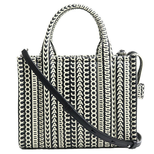 マーク・ジェイコブス トートバッグ レディース ブランド MARC JACOBS THE MINI TOTE レザー ベトナム 2S3HTT001H03 BLACK-WHITE バッグ MAJ2S3HTT001H03011